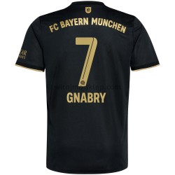 Koszulka Bayern Monachium Serge Gnabry 7 Stroje Wyjazdowe 2021-2022 Krótkie Rękawy