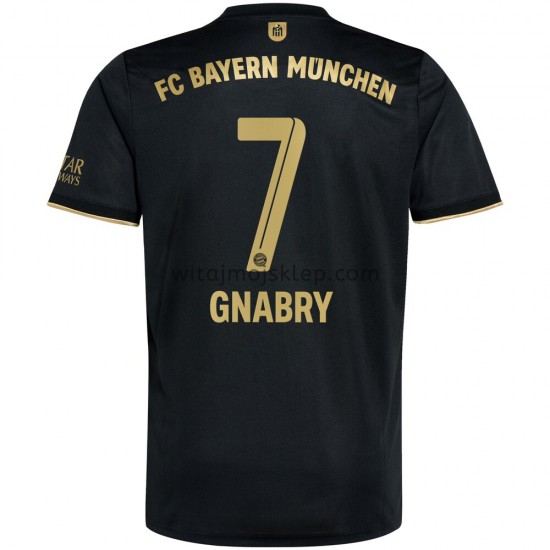 Koszulka Bayern Monachium Serge Gnabry 7 Stroje Wyjazdowe 2021-2022 Krótkie Rękawy