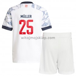 Koszulka Bayern Monachium Thomas Muller 25 Dziecięca Trzeci Strój 2021-2022 Krótkie Rękawy