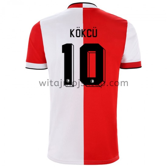 Koszulka Feyenoord Rotterdam Orkun Kokcu 10 Stroje Domowe 2021-2022 Krótkie Rękawy