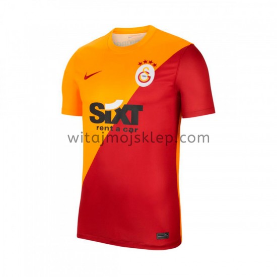 Koszulka Galatasaray Stroje Domowe 2021-2022 Krótkie Rękawy