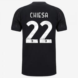 Koszulka Juventus Federico Chiesa 22 Stroje Wyjazdowe 2021-2022 Krótkie Rękawy