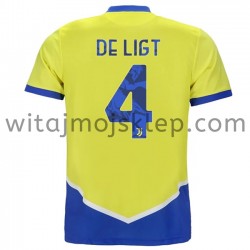 Koszulka Juventus Matthijs de Ligt 4 Trzeci Strój 2021-2022 Krótkie Rękawy
