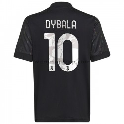 Koszulka Juventus Paulo Dybala 10 Stroje Wyjazdowe 2021-2022 Krótkie Rękawy