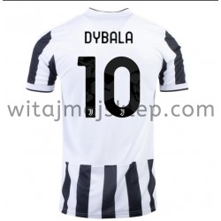 Koszulka Juventus Paulo Dybala 10 Stroje Domowe 2021-2022 Krótkie Rękawy
