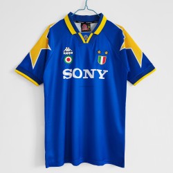Koszulka Juventus Retro Stroje Wyjazdowe 1995-1996 Krótkie Rękawy