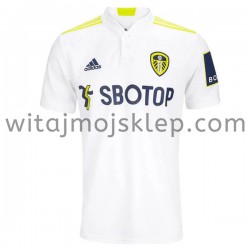 Koszulka Leeds United Stroje Domowe 2021-2022 Krótkie Rękawy