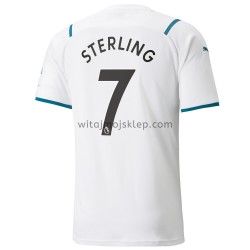 Koszulka Manchester City Raheem Sterling 7 Stroje Wyjazdowe 2021-2022 Krótkie Rękawy