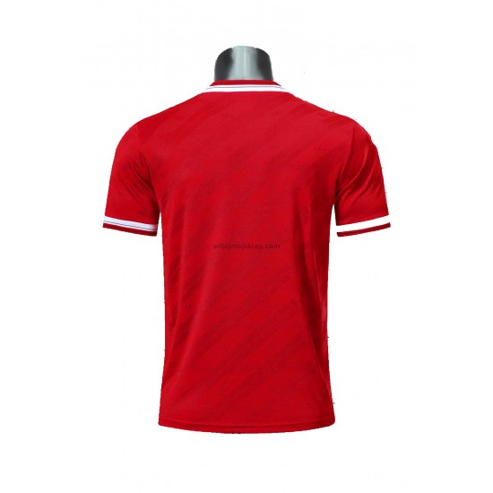 Koszulka Manchester United Retro Stroje Domowe 1986 Krótkie Rękawy