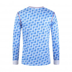 Koszulka Manchester United Retro Stroje Domowe 1992 Długie Rękawy Mens