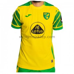 Koszulka Norwich City Stroje Domowe 2021-2022 Krótkie Rękawy