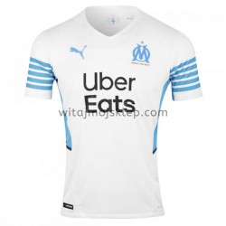 Koszulka Olympique Marsylia Stroje Domowe 2021-2022 Krótkie Rękawy