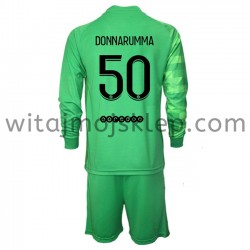 Koszulka Paris Saint-Germain Bramkarskie Gianluigi Donnarumma 50 Dziecięca Trzeci Strój 2021-2022 Długie Rękawy
