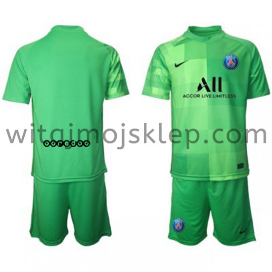 Koszulka Paris Saint-Germain Bramkarskie Dziecięca Trzeci Strój 2021-2022 Krótkie Rękawy