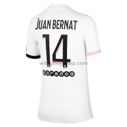 Koszulka Paris Saint-Germain Juan Bernat 14 Stroje Wyjazdowe 2021-2022 Krótkie Rękawy