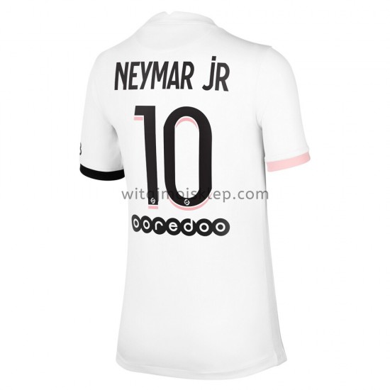 Koszulka Paris Saint-Germain Neymar Jr 10 Stroje Wyjazdowe 2021-2022 Krótkie Rękawy