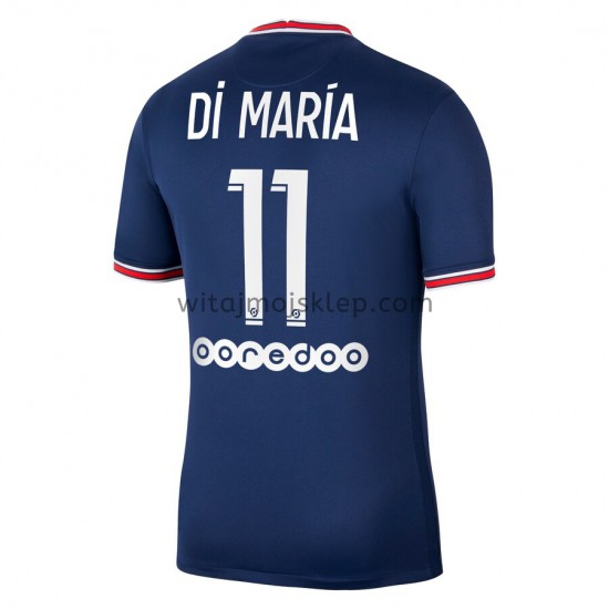 Koszulka Paris Saint-Germain Angel Di Maria 11 Stroje Domowe 2021-2022 Krótkie Rękawy