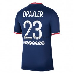 Koszulka Paris Saint-Germain Julian Draxler 23 Stroje Domowe 2021-2022 Krótkie Rękawy