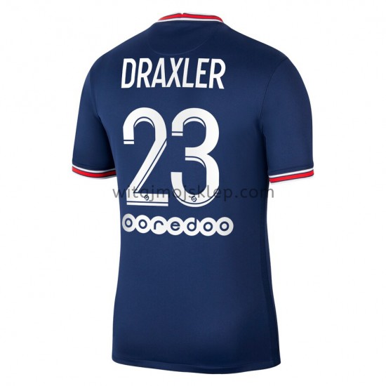 Koszulka Paris Saint-Germain Julian Draxler 23 Stroje Domowe 2021-2022 Krótkie Rękawy