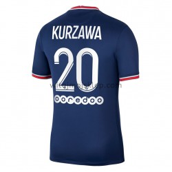 Koszulka Paris Saint-Germain Layvin Kurzawa 20 Stroje Domowe 2021-2022 Krótkie Rękawy