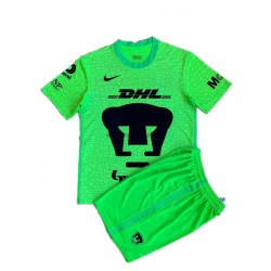 Koszulka Pumas UNAM Bramkarskie Dziecięca Trzeci Strój 2021-2022 Krótkie Rękawy