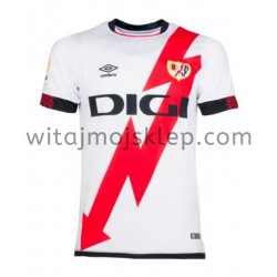 Koszulka Rayo Vallecano Stroje Domowe 2021-2022 Krótkie Rękawy