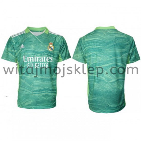 Koszulka Real Madryt Bramkarskie Trzeci Strój 2021-2022 Krótkie Rękawy