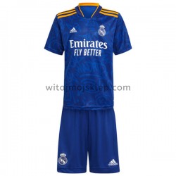 Koszulka Real Madryt Dziecięca Stroje Wyjazdowe 2021-2022 Krótkie Rękawy