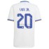 Koszulka Real Madryt Vinicius Junior 20 Stroje Domowe 2021-2022 Krótkie Rękawy