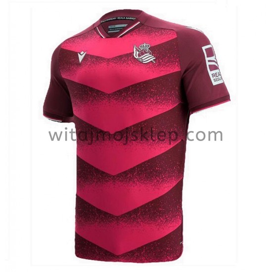 Koszulka Real Sociedad Stroje Wyjazdowe 2021-2022 Krótkie Rękawy