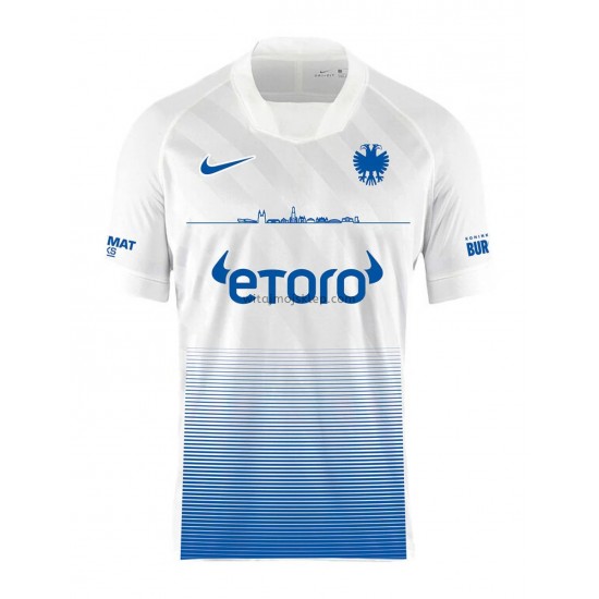 Koszulka SBV Vitesse Stroje Wyjazdowe 2021-2022 Krótkie Rękawy