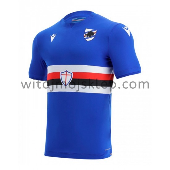 Koszulka Sampdoria Stroje Domowe 2021-2022 Krótkie Rękawy