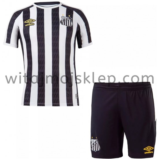 Koszulka Santos FC Dziecięca Stroje Wyjazdowe 2021-2022 Krótkie Rękawy