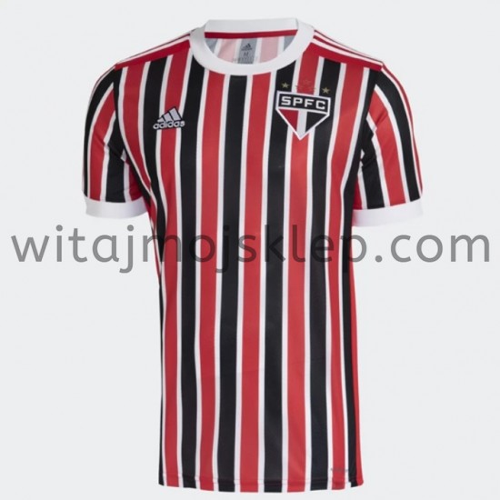 Koszulka São Paulo Stroje Wyjazdowe 2021-2022 Krótkie Rękawy