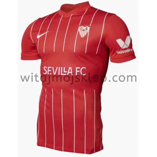Koszulka Sevilla FC Stroje Wyjazdowe 2021-2022 Krótkie Rękawy