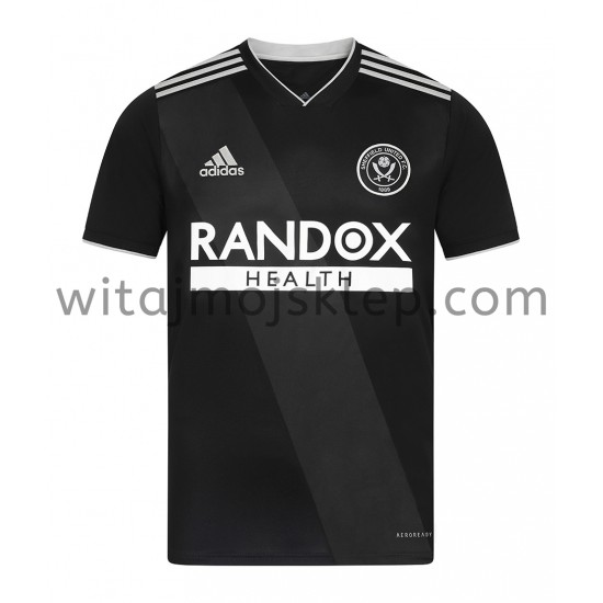 Koszulka Sheffield United Stroje Wyjazdowe 2021-2022 Krótkie Rękawy