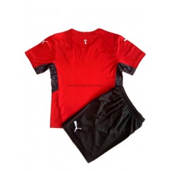 Koszulka Stade Rennais Dziecięca Stroje Domowe 2021-2022 Krótkie Rękawy