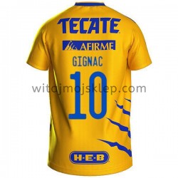 Koszulka Tigres UANL Andre-Pierre Gignac 10 Stroje Domowe 2021-2022 Krótkie Rękawy