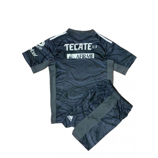 Koszulka Tigres UANL Bramkarskie Dziecięca Trzeci Strój 2021-2022 Krótkie Rękawy