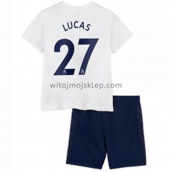 Koszulka Tottenham Hotspur Lucas Moura 27 Dziecięca Stroje Domowe 2021-2022 Krótkie Rękawy