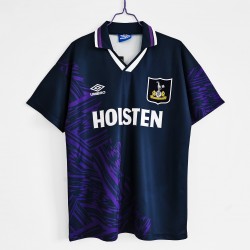 Koszulka Tottenham Hotspur Retro Stroje Wyjazdowe 1994-1995 Krótkie Rękawy