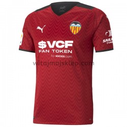 Koszulka Valencia CF Stroje Wyjazdowe 2021-2022 Krótkie Rękawy