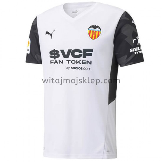Koszulka Valencia CF Stroje Domowe 2021-2022 Krótkie Rękawy
