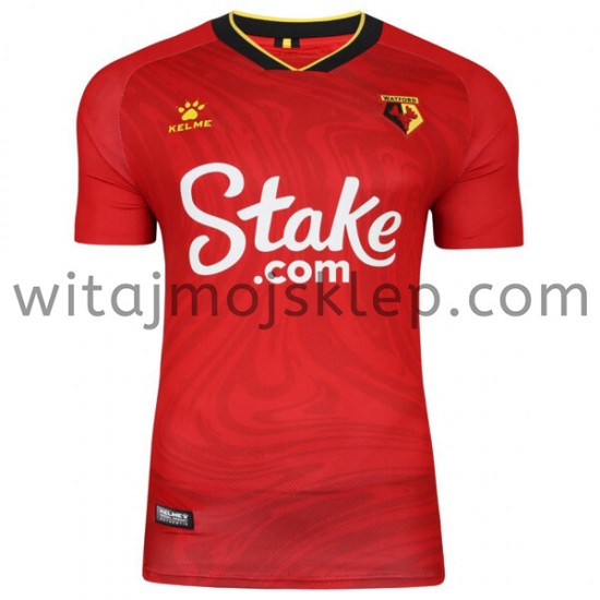 Koszulka Watford Stroje Wyjazdowe 2021-2022 Krótkie Rękawy