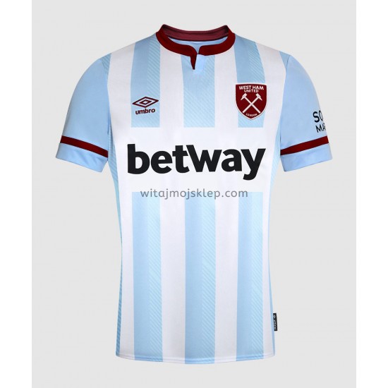 Koszulka West Ham United Stroje Wyjazdowe 2021-2022 Krótkie Rękawy