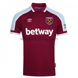 Koszulka West Ham United Stroje Domowe 2021-2022 Krótkie Rękawy