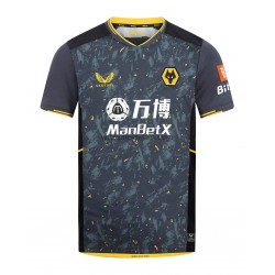 Koszulka Wolverhampton Wanderers Stroje Wyjazdowe 2021-2022 Krótkie Rękawy