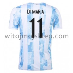 Koszulka Reprezentacja Argentyny Di Maria 11 Stroje Domowe 2021 Krótkie Rękawy