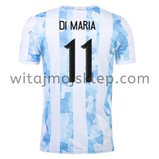 Koszulka Reprezentacja Argentyny Di Maria 11 Stroje Domowe 2021 Krótkie Rękawy