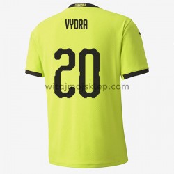 Koszulka Reprezentacja Czech Matej Vydra 20 Stroje Wyjazdowe Euro 2020 Krótkie Rękawy